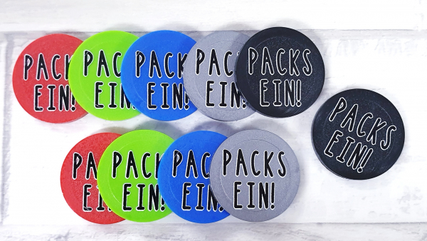 Einkaufswagenchip PACKS EIN!